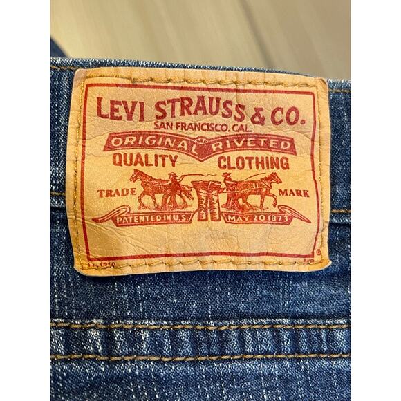 y2k grunge streetwear 00s 90s Levi’s 512 perfectly slimming bootcut jeans sz 12m - Picture 12 of 12